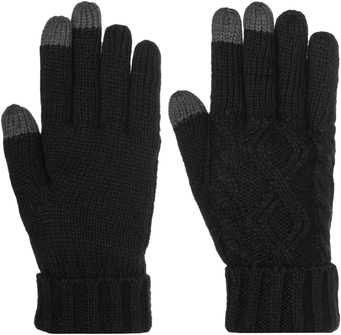 DG Hill Warm Cute Texting Gloves Touch Screen Gloves Knit Gloves Winter Gloves