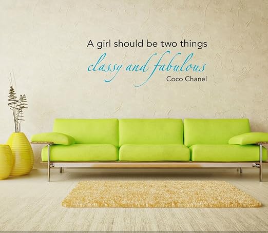 Amazon Com Vinyl Art Mural Wall Quote Saying Stickers Decals Home