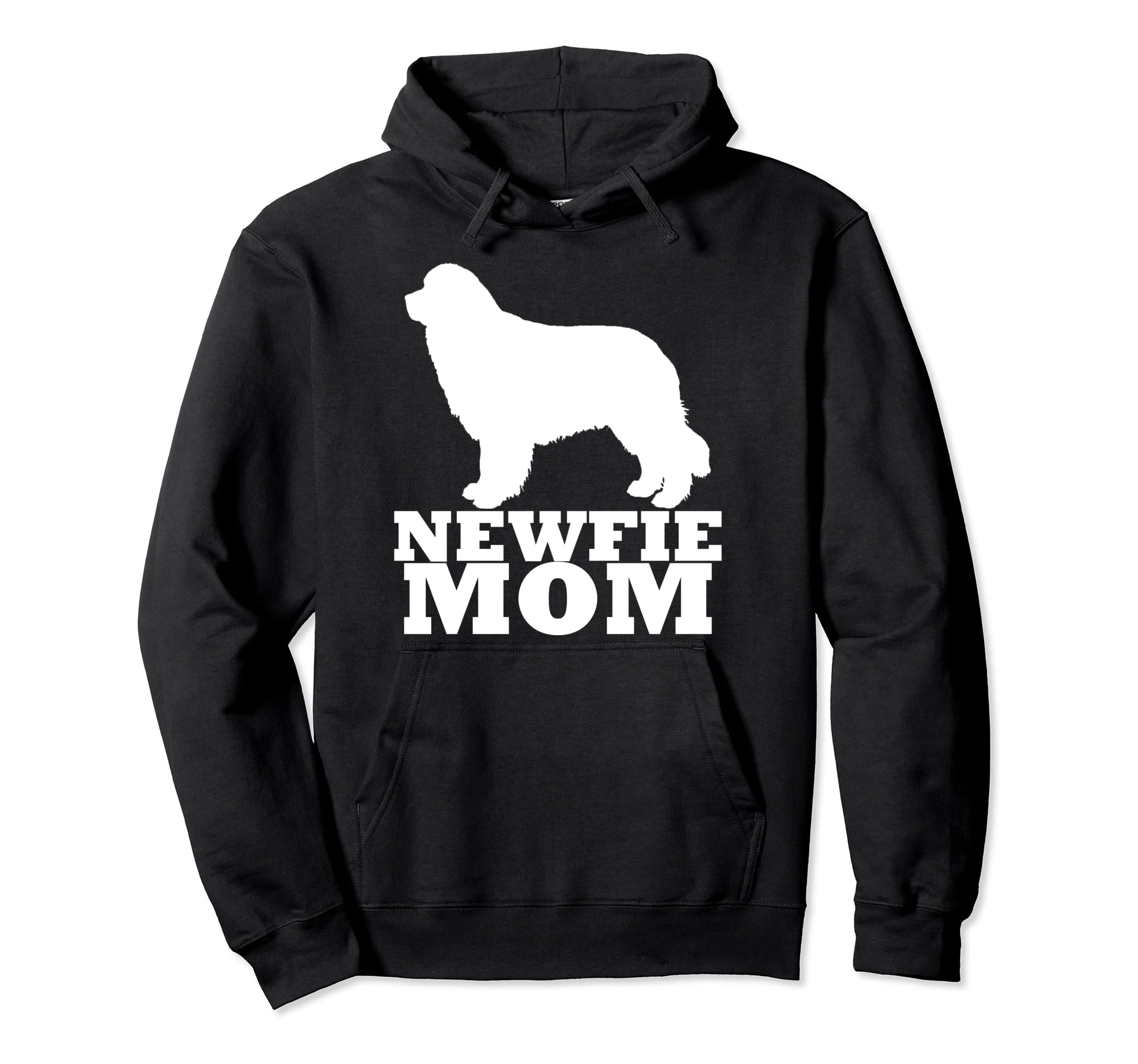 Newfie Mom Newfoundland Dog Newfie Pullover Hoodie