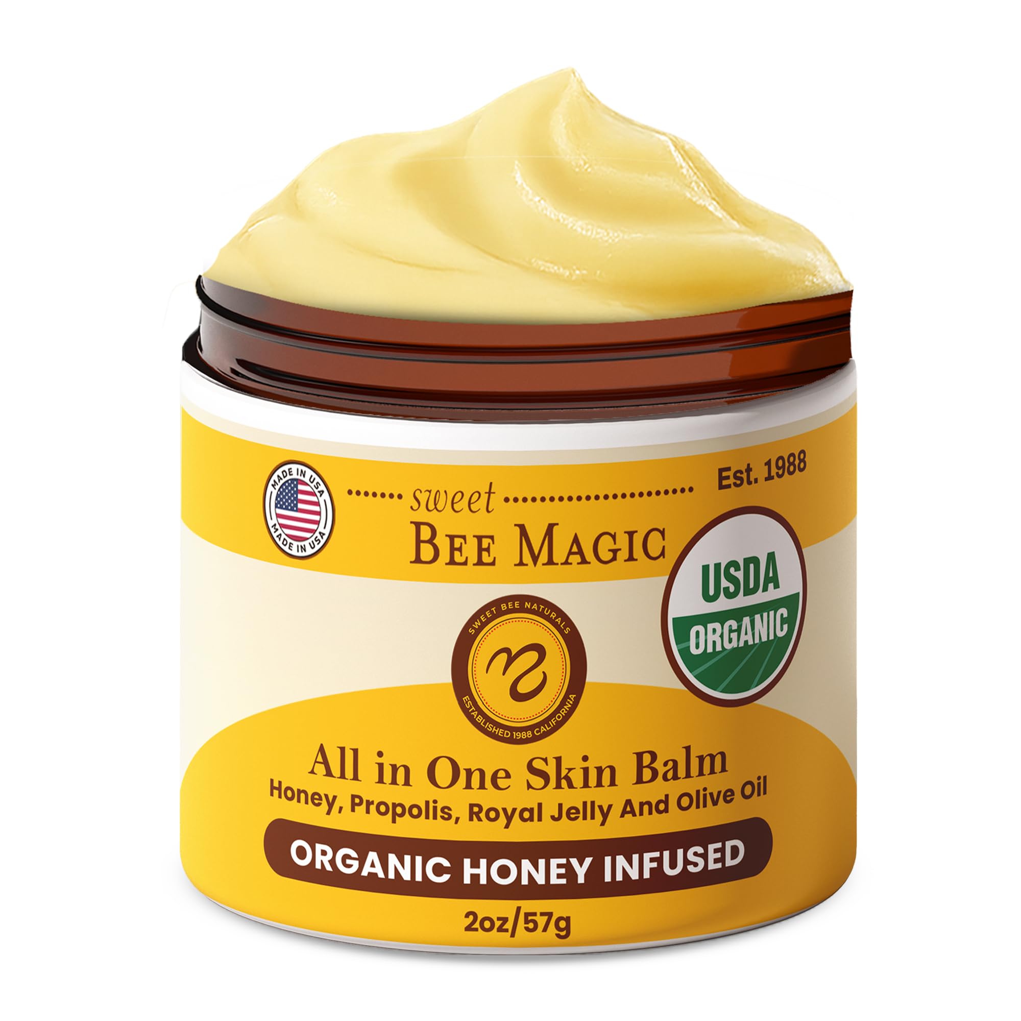 Medicine Mama's, Sweet Bee Magic, All in One Healing Skin Cream, 2 oz