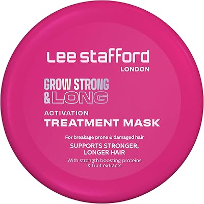 Lee Stafford Hair Growth Mask 200ml | Grow Strong Long | Nourishing Dry Damaged