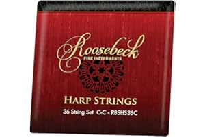 Roosebeck Harp String Set, 36, C - C