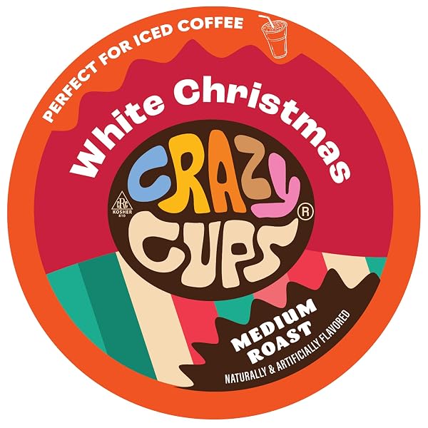 CRAZY CUPS FLAVORED COFFEE FOR KEURIG K-CUP MACHINES,...