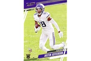2020 Panini Chronicles Prestige Rookies Update #317 Justin Jefferson Minnesota Vikings RC Rookie Card Official NFL Football Trading Card in Raw (NM or Better) Condition
