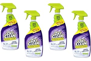 KABOOM OxiClean Shower, Tub & Tile Cleaner 32 oz - 4 pack