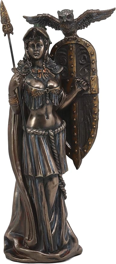Amazon Com Ebros Athena Minerva With Aegis Shield Spear And
