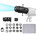 Aputure Amaran Spotlight SE 19° 36° Projection Lens Modifier for Amaran 300c,Amaran 150c,Amaran 200xS and Other Bowens Mount Lights (36° Lens Kit)