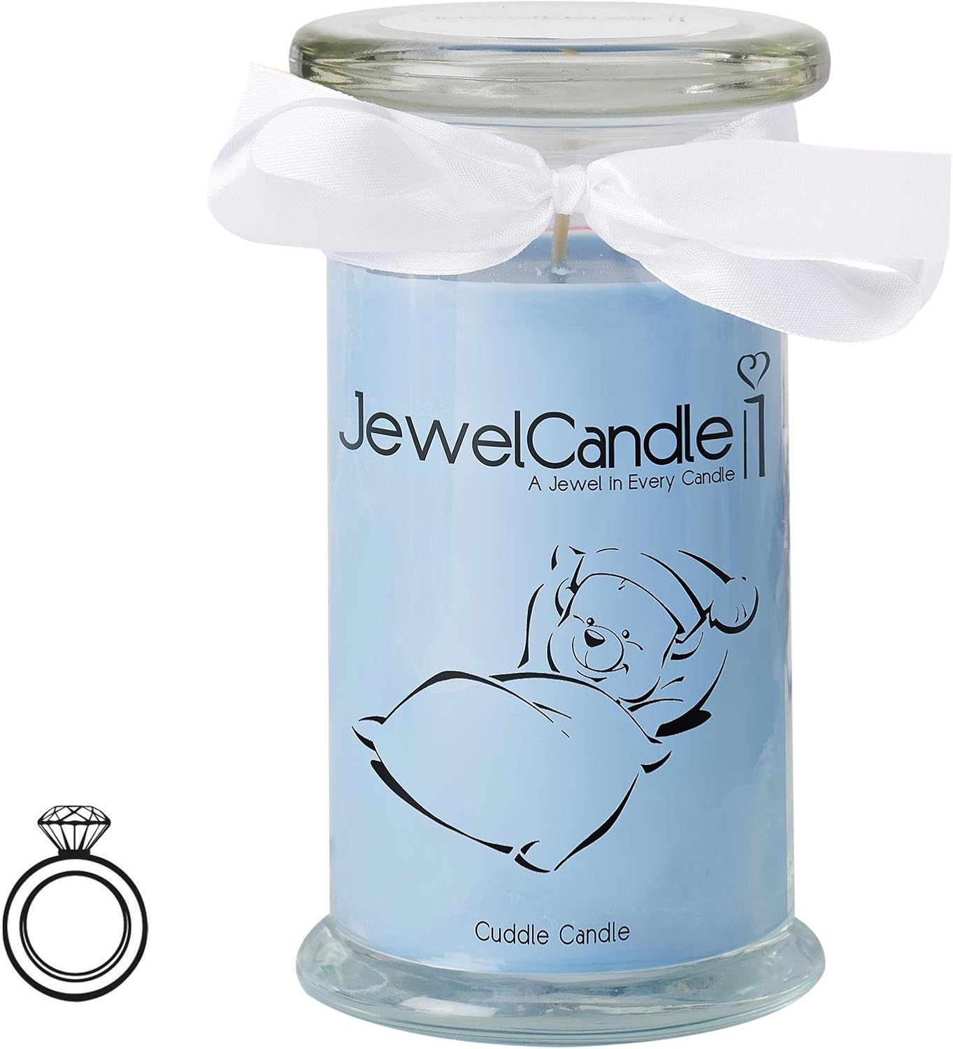 JewelCandle Cuddle Candle Bougie Parfumée avec Bijou Surprise en