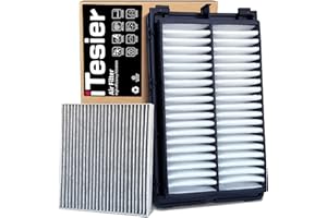 ITESIER Engine Cabin Air Filter for Tucson(2022-2024),Santa Fe(2021-2024),Sonata(2020-2024),Santa Cruz(2022-2025),Sorento(2021-2024),Sport-age(2023-2025), K5(2021-2025),28113-L1000,97133-L1000