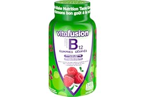 Vitafusion Vitamin B12 Gummies - 1000 mcg of Vitamin B12, Helps to Maintain the Body's Ability to Metabolize Nutrients, Immun