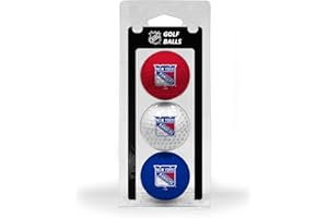 Team Golf NHL Regulation Size Golf Balls, 3 Pack, Full Color Durable Team Imprint
