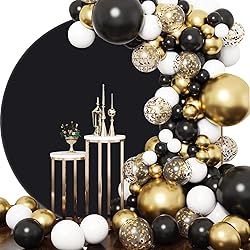 7.2ft Black Round Backdrop Cover for 7ft / 7.2ft