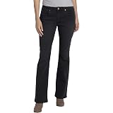 Dickies Women's Perfect Shape Denim Straight Jeans - Stonewashed Bronze Sand, Size 4 - View #6
