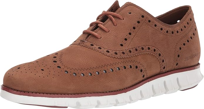 cole haan men's zerogrand wingtip oxfords