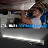 Renogy 700 Lumen Rechargeable COB LED Work Light Magnetic Base 2200mAh view 3