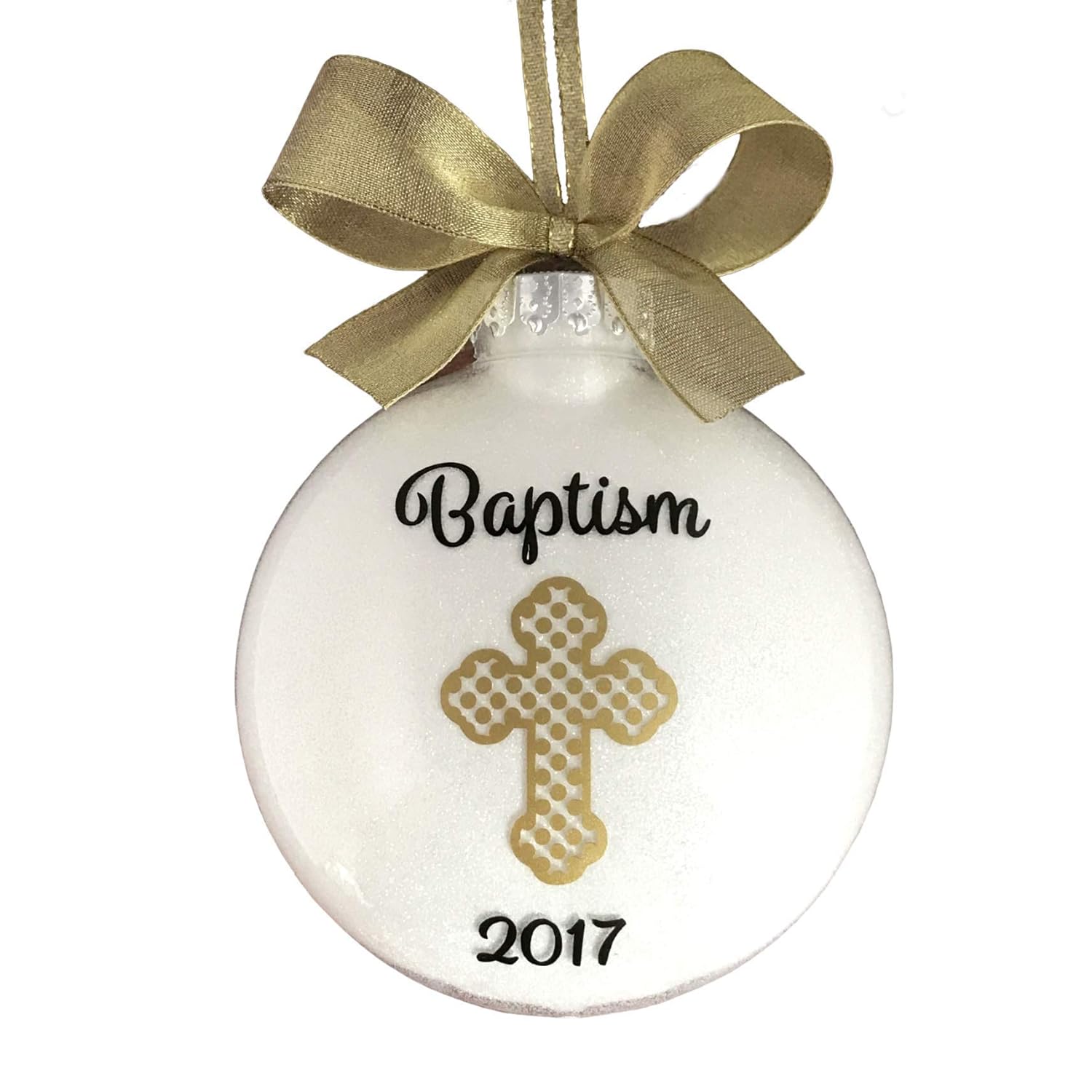 Personalized Baptism Ornament, Christening Gifts, Baptism