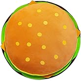 CHELEI2019 15.7" Hamburger Plush Cheeseburger Pillow Stuffed Food Cushion Toy,Gifts for Kids