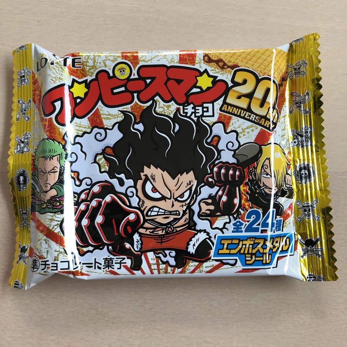 Amazon Co Jp ワンピースマン th Anniversary 試供品 パッケージ ビックリマン ワンピース ホビー 通販