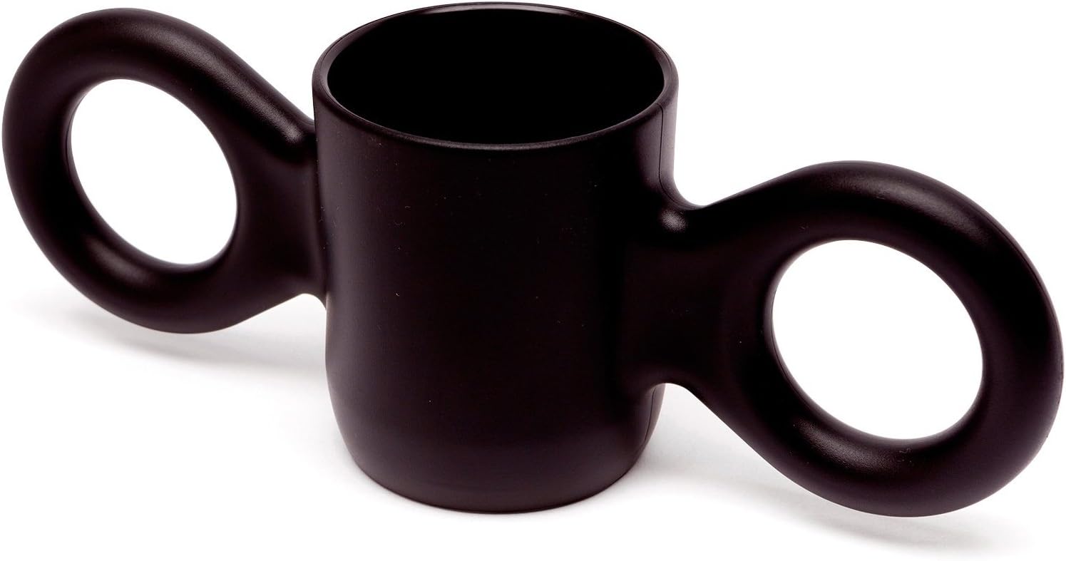 Dombo Cup with Large Handles (Black)