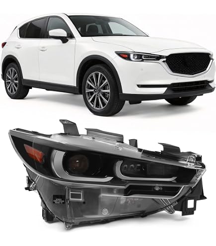 Amazon.com: Headlight Assembly, for Mazda CX-5 2022 2023 2024 LED