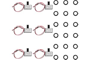BTFO 6pcs 105V-130V AC Photocell Light Sensor with Auto On/Off, Dusk to Dawn Photoelectric Switch for Outdoor Lighting Street Lights Control with Nuts & Washers