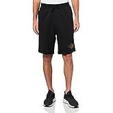 Hugo Men's Textured Retro Logo Cotton Jersey Shorts