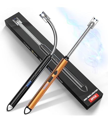 X-LITE Multi-Purpose Lighters - 5 Foldable Wind-Resistant and 1