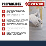 EVO-STIK White Wall Tile Adhesive Grout 1L Mould Resistant Waterproof Ready to view 5