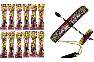 2GOODSHOP Glider Flying Slingshot Plane Toy (Pack of 12) Pinata filler Party Favors Play Foam Airplanes Prize Gifts Toys for Kids and Adults Sling Flying Toy I 2340-12p