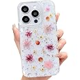 Custodia IPhone 14 Pro Max Abbery – Trasparente Con Glitter E Protezione Fotocamera, Morbida Al Tocco - 4