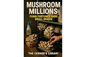 Mushroom Millions: A Mushroom Farming Guide to Profitable Urban Cultivation and Organic Gourmet Startup Success