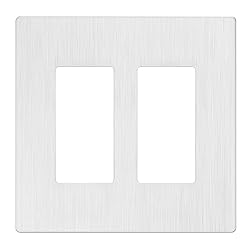 LIDER Brushed Finish Decorator Switch
