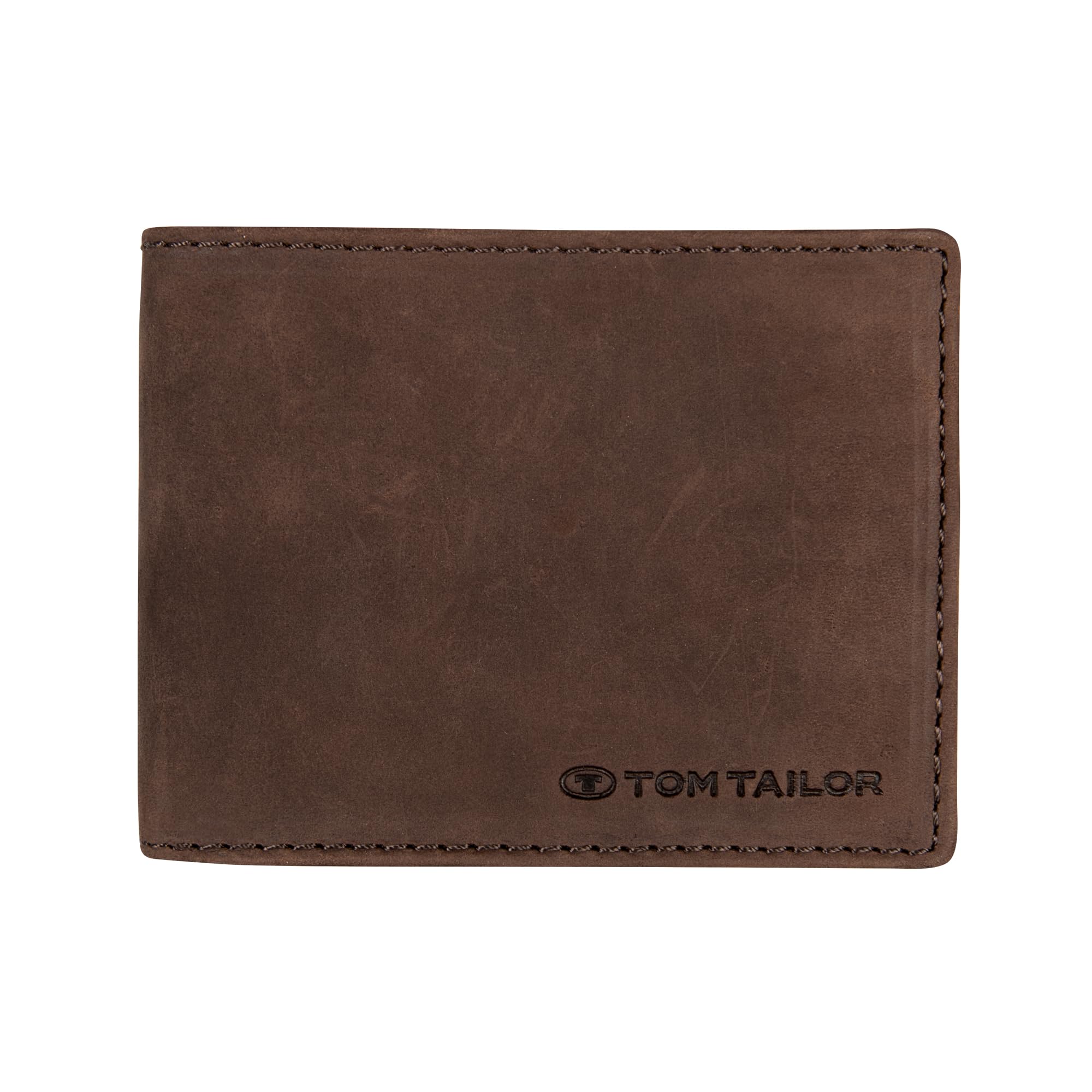 TOM TAILOR Men's Ron Wallet Portrait Format, Brown, one Size