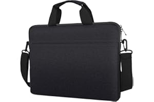 JOOEER Laptop Case Shoulder Bag for 14 Inch MacBook Pro, 15 Inch Macbook Pro/Air, 14-15 Inch Laptop Computer, Protective Poly