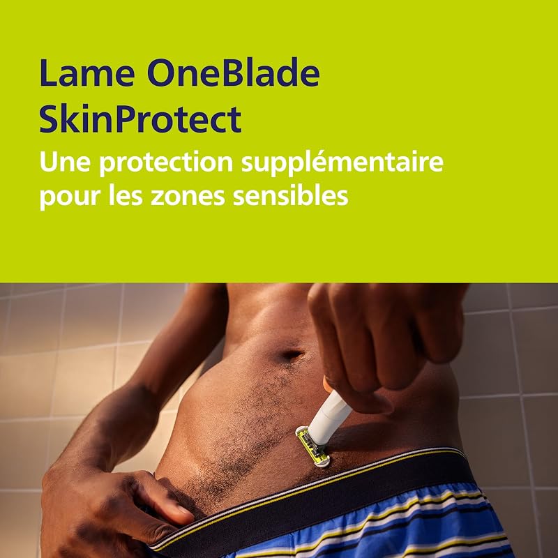 OneBlade Intimate - Rasez et taillez avec une protection supplémentaire pour la peau, modèle QP1930/30