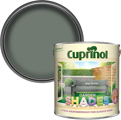 Cuprinol Garden Shades Wild Thyme 2.5L Water Based Exterior Wood Stain