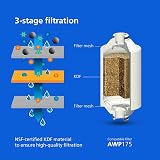 Philips Water In-Line Shower Filter with 1 Replacement Cartridge 50,000 L view 5