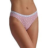 Tommy Hilfiger womens Classic Cotton Thong Underwear With Logo Waistband 5-pack