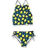 Kanu Surf Girls Daisy UPF 50 Beach Sport Halter Tankini 2-Piece Swimsuit