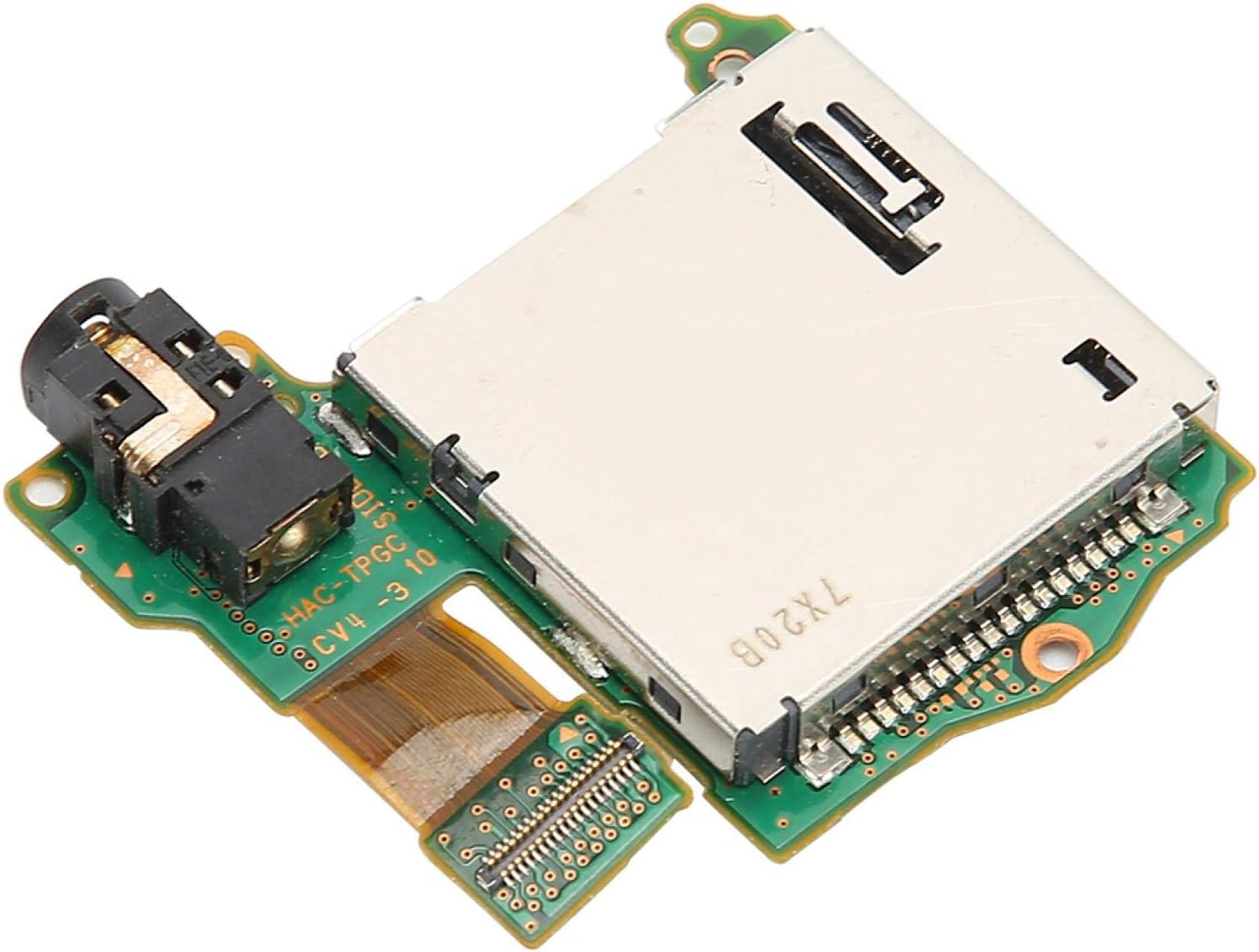 Card Slot Socket Reader Board Game Reader Cartridge Card Slot for Console Replacement