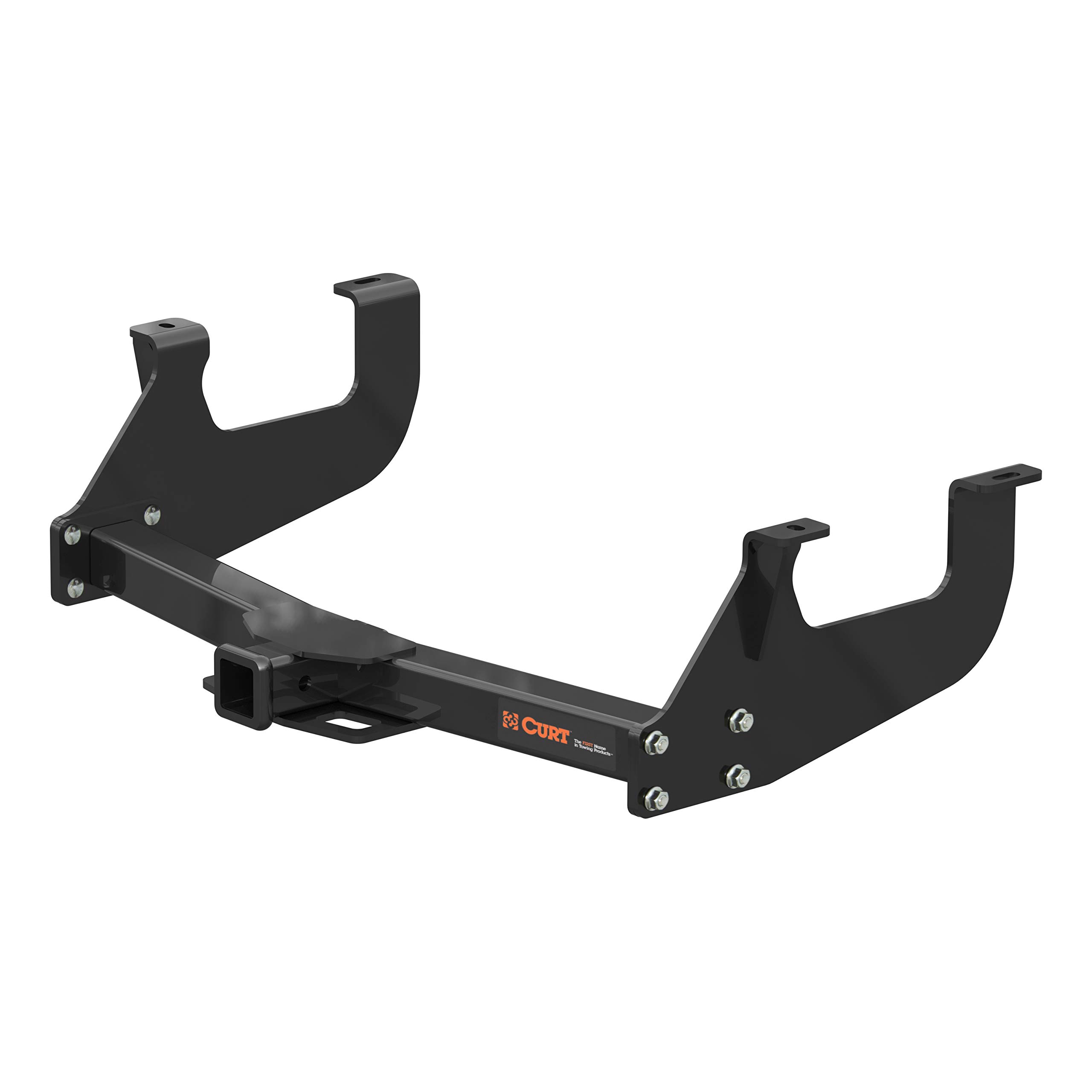 CURT 13902 Multi-Fit Class 3 Adjustable Hitch Receiver 2-Inch, 8,000 lbs. for Select Chevrolet, Ford, GMC and Ram Full-Size Trucks