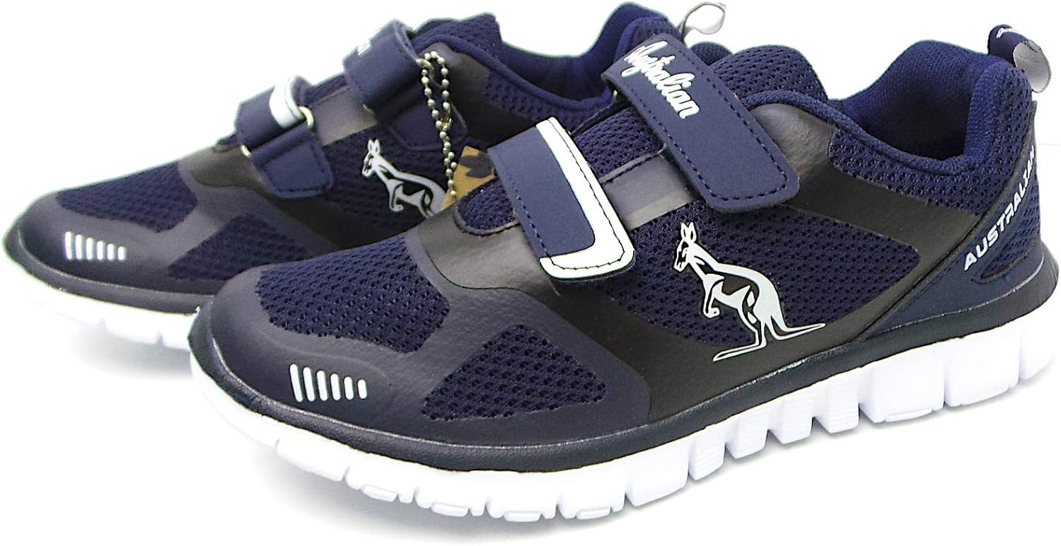 Australian Sneakers Ginnastica Unisex Doppio Velcro, AU613V 11 Navy