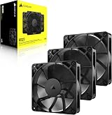 Corsair RS120 120mm PWM Fans Daisy-Chain Low-Noise Magnetic Dome Bearing Pack view 6
