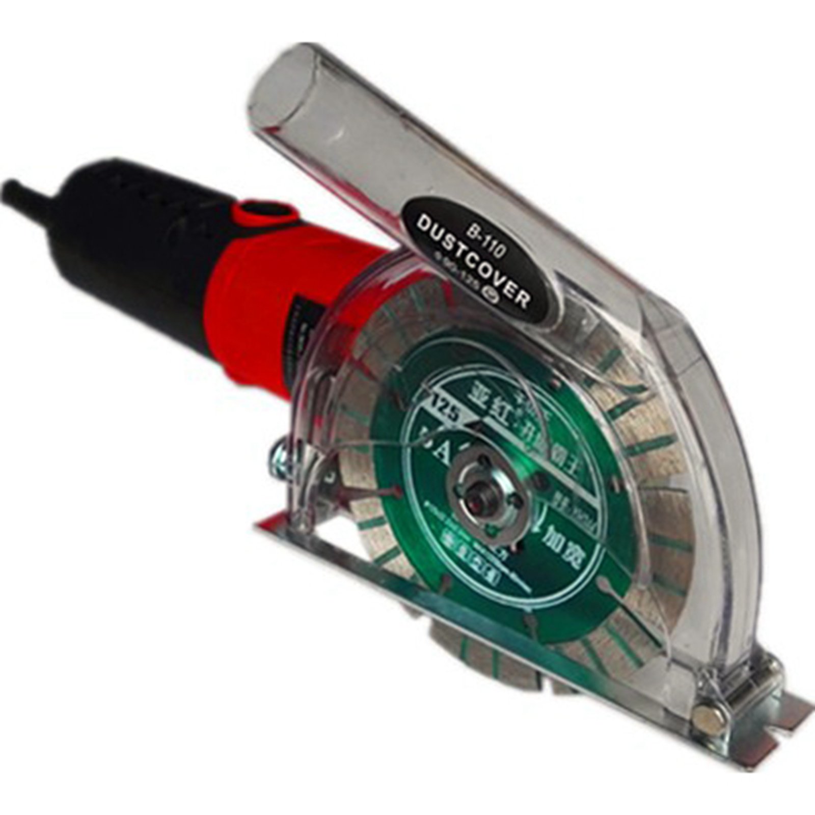 XBERSTAR Clear Cutting Dust Shroud for 4” / 5” Hand Angle Grinder and 3