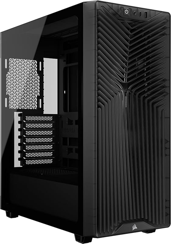 3200D RS Boîtier PC Moyen Tour, 3 Ventilateurs RS120 Inclus – Fumée