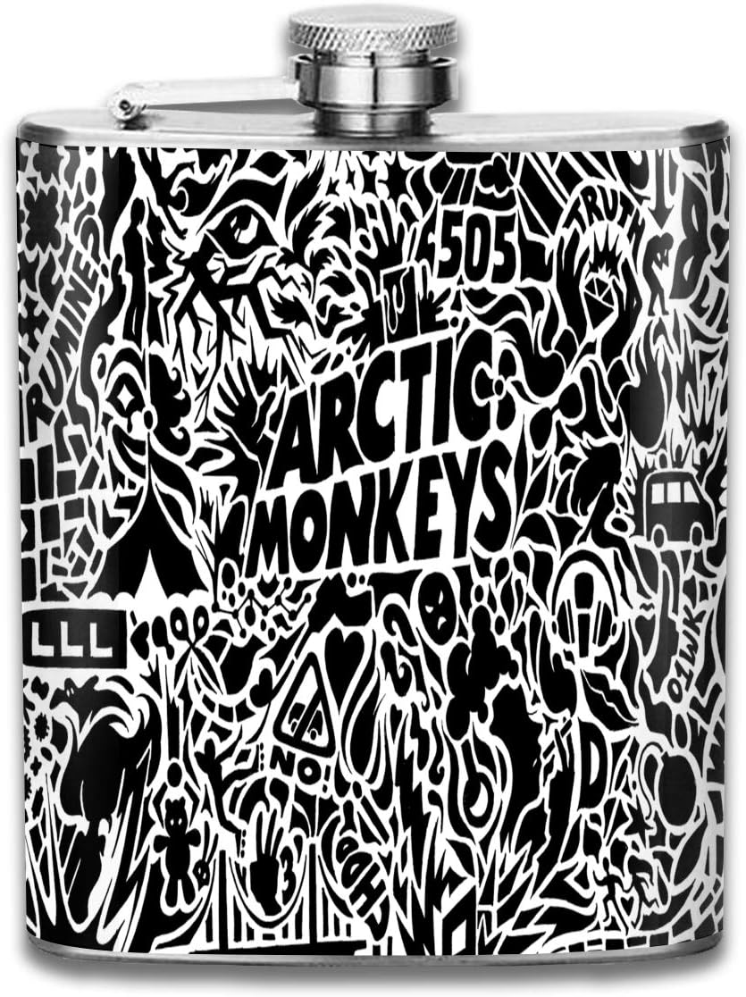 BeatriceBGault Arctic Monkeys Fashion Gifts Stainless Steel 7 Oz Flask/Hip Flask