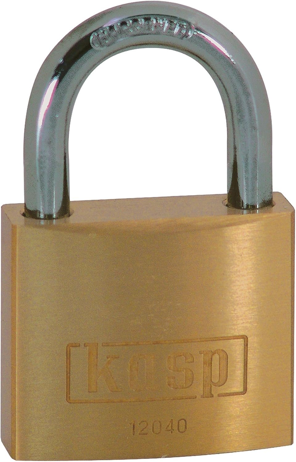 Kasp 120 Brass Padlock - 50 Millimeters, Gold, 50 mm