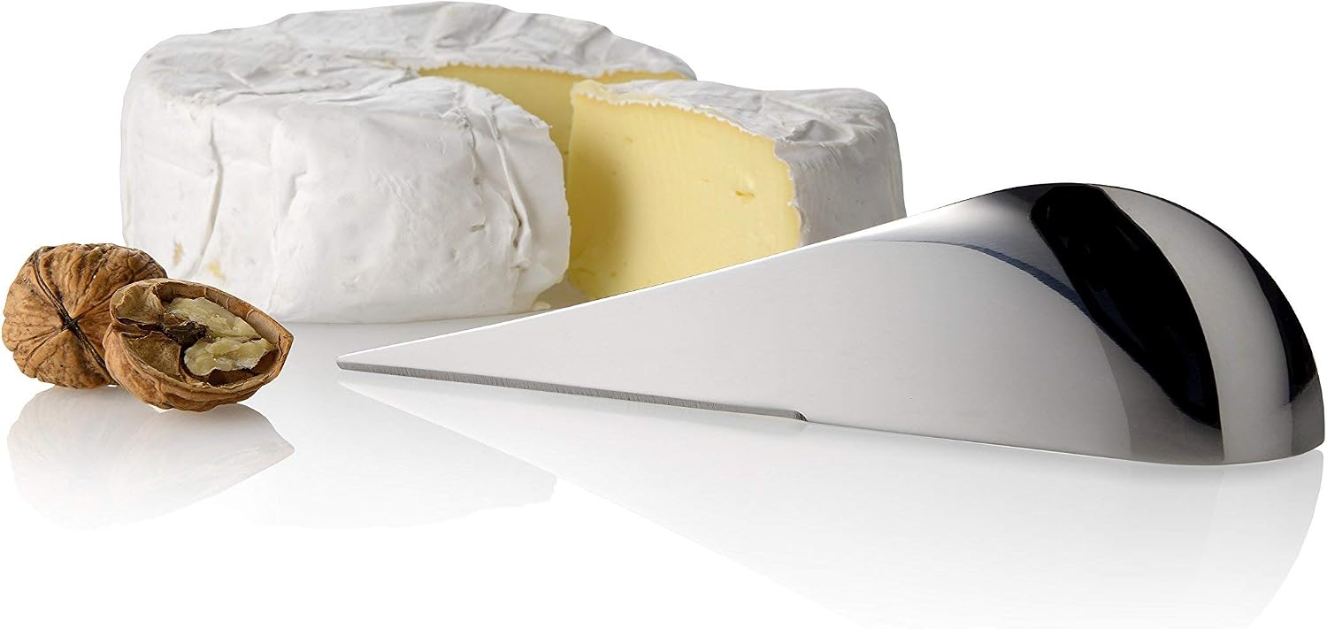 Alessi AD01 Cheese Knife, Silver, 19 cm