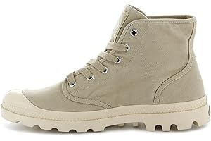 Palladium Men's Pampa Hi Boot, Vegan Canvas Lace Up Boot