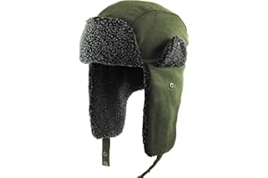 KBETHOS Wool Blend Aviator Trapper hat Trooper Ear Flaps Ushanka Eskimo Russian Warm Winter Cold…